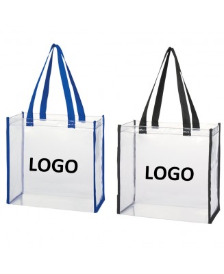 Clear PVC Tote Bag 